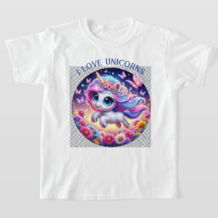 Camiseta unicornio lindo