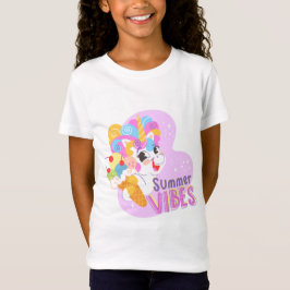 Camiseta Unicornio lindo con helado