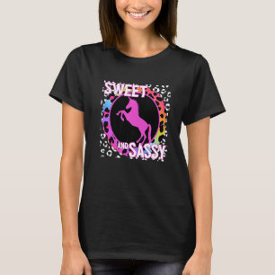 Camiseta Unicornio Lindo Nostalgia de los 90s Impresión de