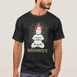 Camiseta Unicornio Lindo Yoga Magia Yoga Caballos Pacífico