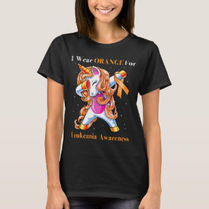 Camiseta Unicornio Llevo Naranja Para Concienciación Sobre