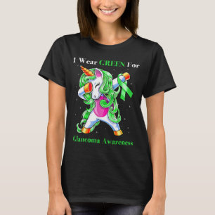 Camiseta Unicornio Llevo Verde Para Concienciar Sobre El Gl