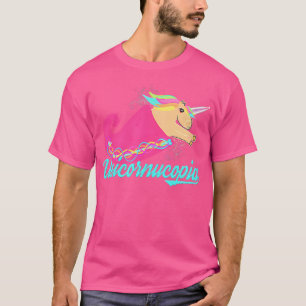Camiseta Unicornio Magica Cuerno de la Abundancia 