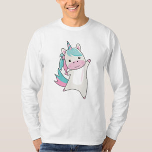 Camiseta Unicornio Magico de Unicornio Pink Kawaii Animales