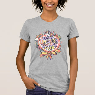 Camiseta Unicornio Mejor Mamá Unicornio De Siempre Capricho