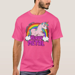 Camiseta Unicornio Metalizado fuerte