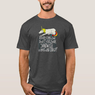 Camiseta Unicornio muerto