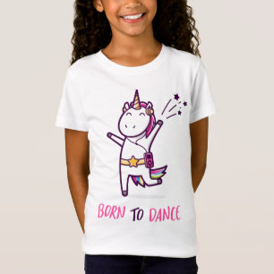 Camiseta Unicornio Nacido En Danza