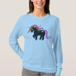 Camiseta Unicornio negro