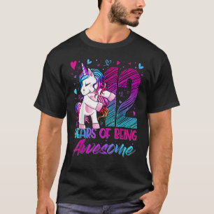 Camiseta Unicornio P Chica de 12 años de edad