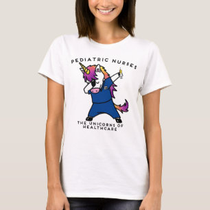Camiseta Unicornio pediátrico de la enfermera
