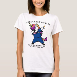 Camiseta Unicornio pediátrico de la enfermera