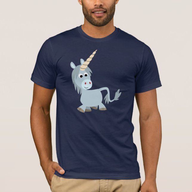Camiseta unicornio, Personalizado amable (Anverso)