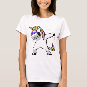 Camiseta Unicornio que frota