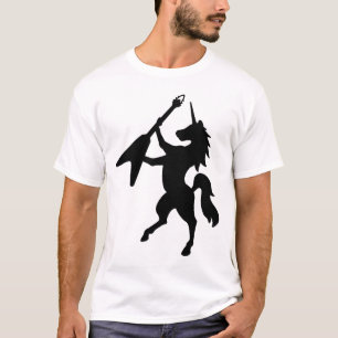 Camiseta Unicornio que toca la guitarra