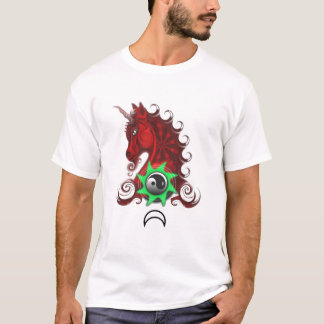 Camiseta Unicornio rojo de Magicallon, F
