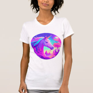 Camiseta Unicornio rosa mágico
