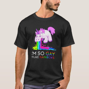 Camiseta Unicornio, soy tan gay que hago arbustos