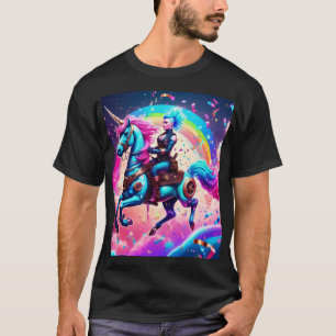 Camiseta Unicornio steampunk