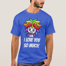 Camiseta Unicornio te amo mucho