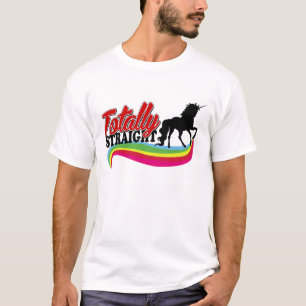 Camiseta Unicornio totalmente recto