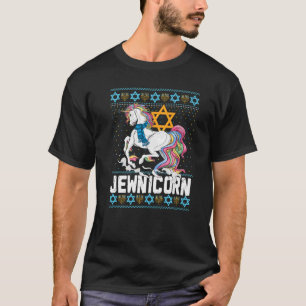 Camiseta Unicornio Ugly Hanukkah Chanukah Judah K