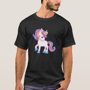 Camiseta Unicornio Unicornio coloridas historias de fábulas
