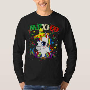 Camiseta Unicornio Viendo Máscara Cinco De Mayo