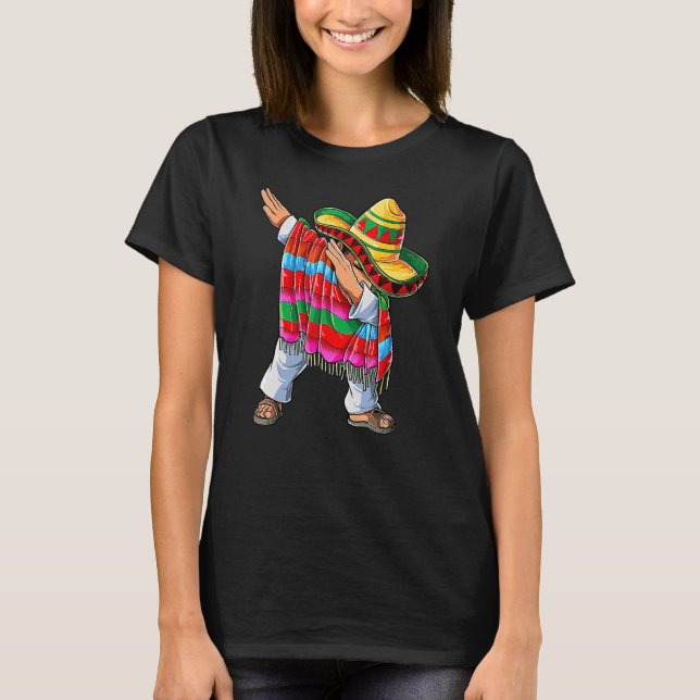 Camiseta Unicornio vistiendo máscara Cinco De Mayo Festival (Anverso)