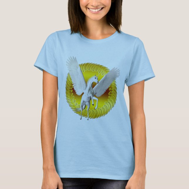Camiseta Unicornio volador (Anverso)