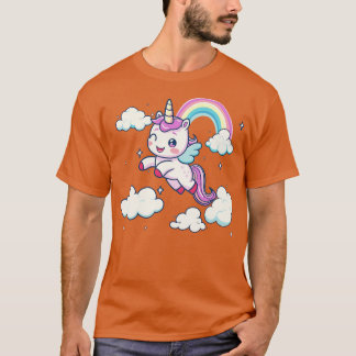 Camiseta unicornio volante