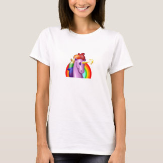Camiseta Unicornio y arco iris