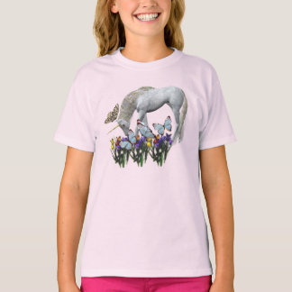 Camiseta Unicornio Y Mariposas