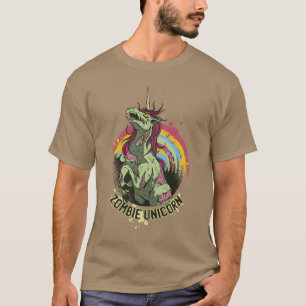 Camiseta Unicornio zombie