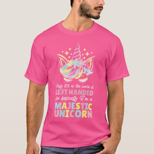 Camiseta Unicornio Zurdo (Anverso)
