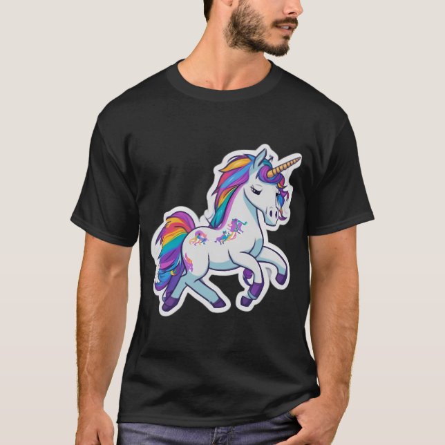 Camiseta unicornios (Anverso)