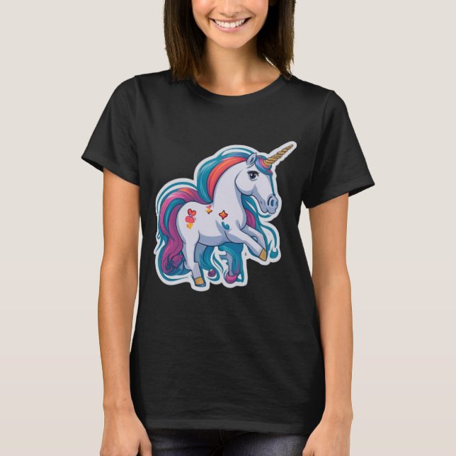 Camiseta unicornios (Anverso)