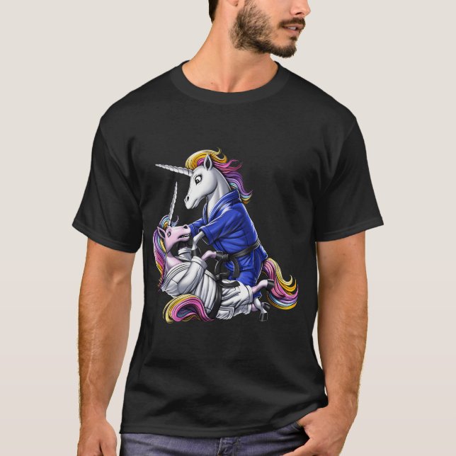 Camiseta Unicornios de Jiu-Jitsu (Anverso)