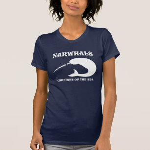 Camiseta Unicornios de Narwhals del mar