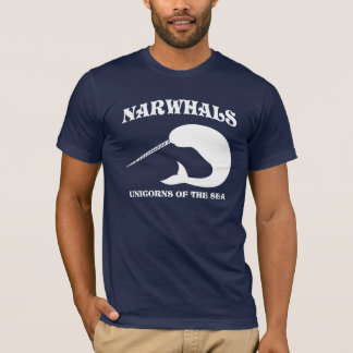 Camiseta Unicornios de Narwhals del mar