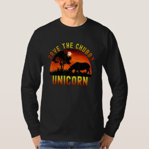 Camiseta Unicornios De Rinocerontes Salvan A La Unicornio D