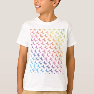 Camiseta Unicornios del arco iris