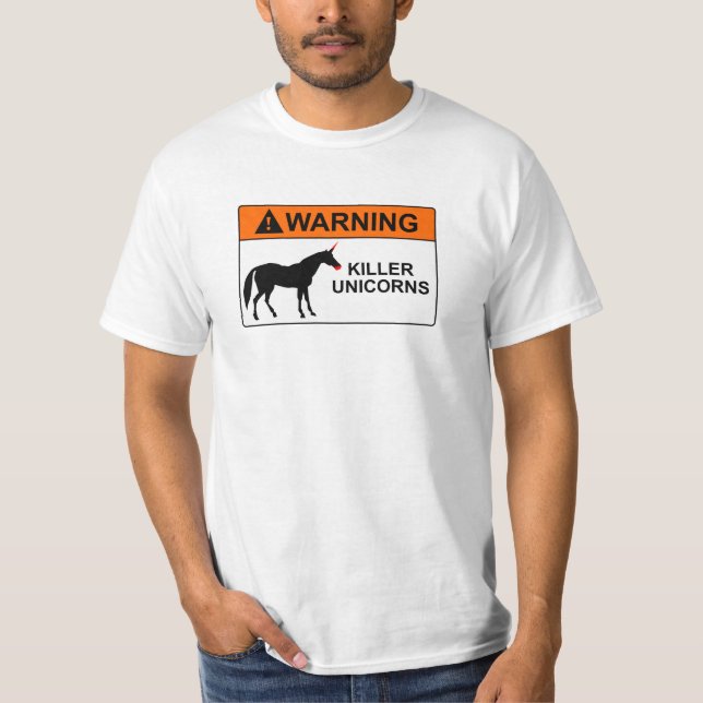 Camiseta Unicornios del asesino (Anverso)