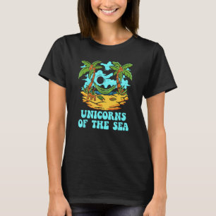 Camiseta Unicornios del Sea Surfing Beach Surfer Ocean Bea