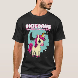 Camiseta Unicornios El Cuerno Definitivo De La Abundancia U