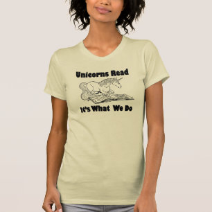 Camiseta Unicornios lee - Es lo que hacemos - BL