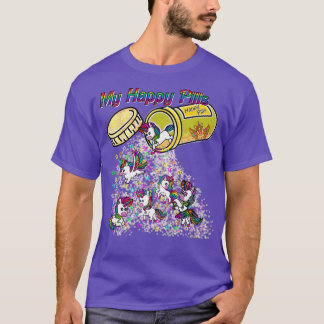 Camiseta Unicornios me hacen feliz 1