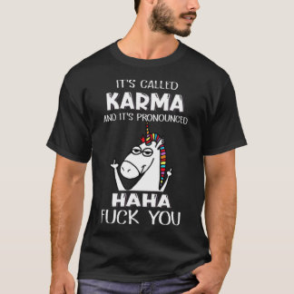 Camiseta Unicornios se llama Karma y su novio