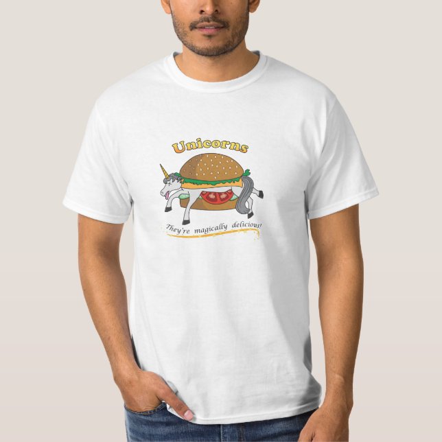 Camiseta Unicornios… ¡Son mágico deliciosos! (Anverso)