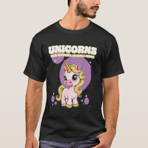 Camiseta Unicornios Su Escuadrón De Espuma Ultima Unicornio